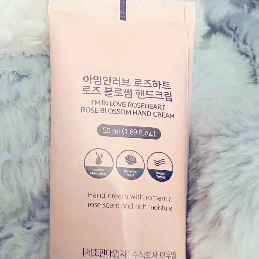 I’m In Love ROSEHEART Rose Blossom Hand Cream